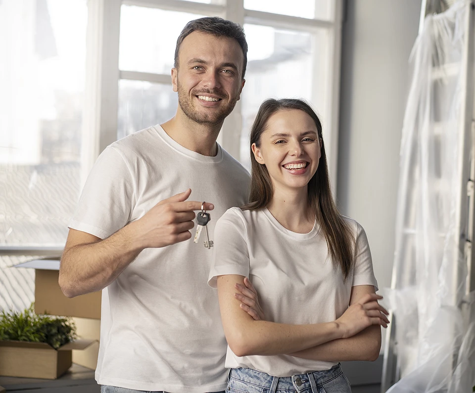 pareja comprando edificio con llave en mano, edificio vita, unidades en venta, cordoba, carlos paz